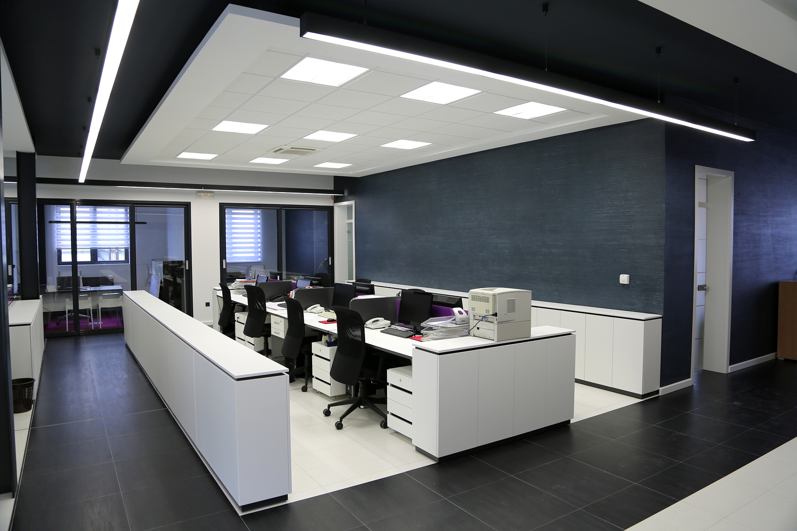 Interior design for business office