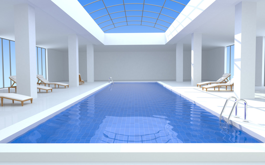 Luxury Indoor Outdoor Pool